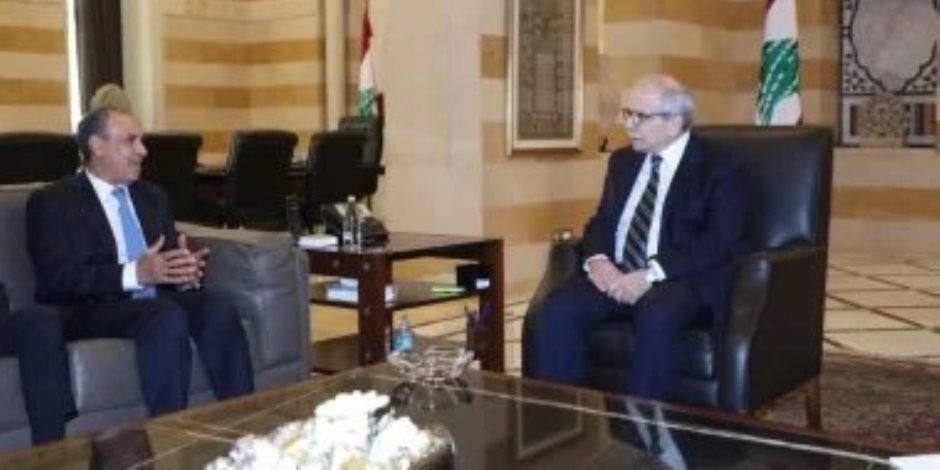وزير الخارجية يلتقى رئيس مجلس الوزراء اللبنانى فى بيروت