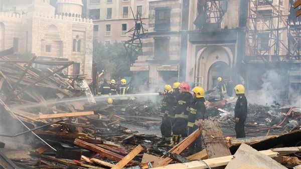 محافظ الجيزة: السيطرة الكاملة على حريق موقع التصوير باستوديو مصر دون خسائر في الأرواح