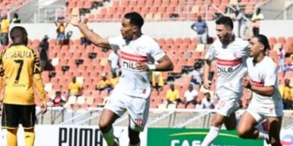 محمد صبحى يهدى التعادل لـ كايزر تشيفز أمام الزمالك فى الكونفدرالية بهدف +90