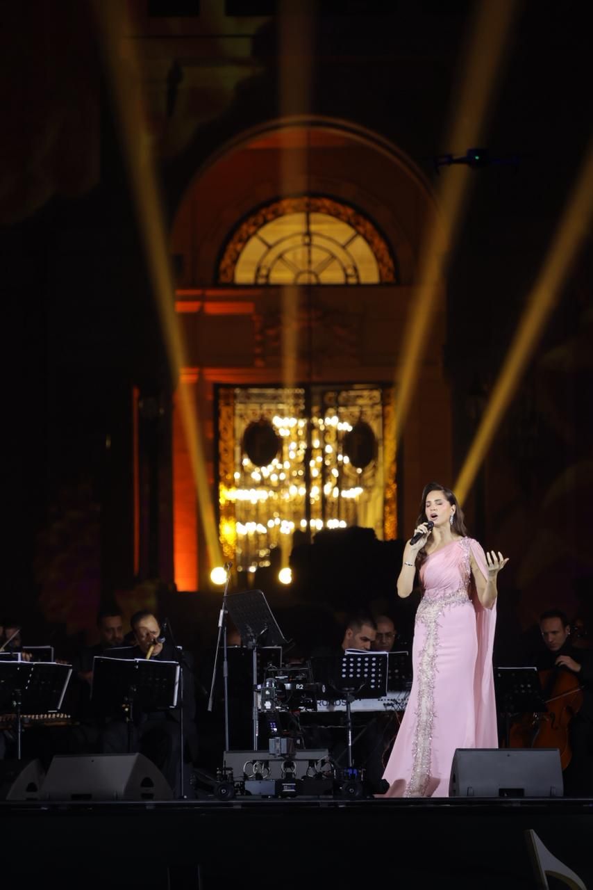 بالصور... امال ماهر وبهاء سلطان sold out في حفل "nemara live" بقصر القبة