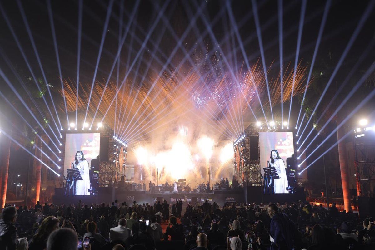 بالصور... امال ماهر وبهاء سلطان sold out في حفل "nemara live" بقصر القبة