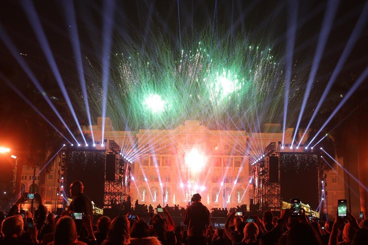 بالصور... امال ماهر وبهاء سلطان sold out في حفل "nemara live" بقصر القبة