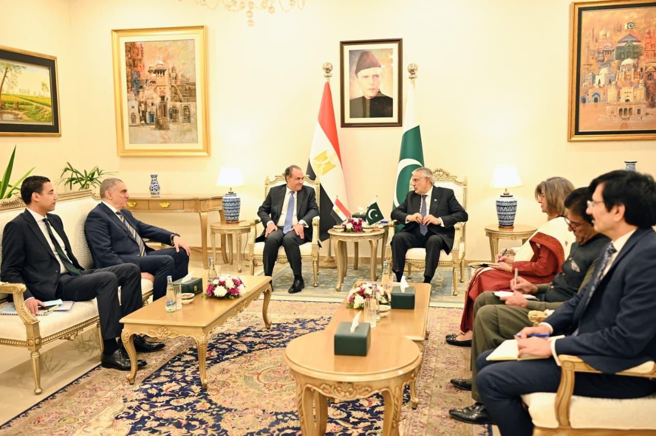 مشاورات سياسية بين وزيري الخارجية المصري والباكستاني في إسلام آباد