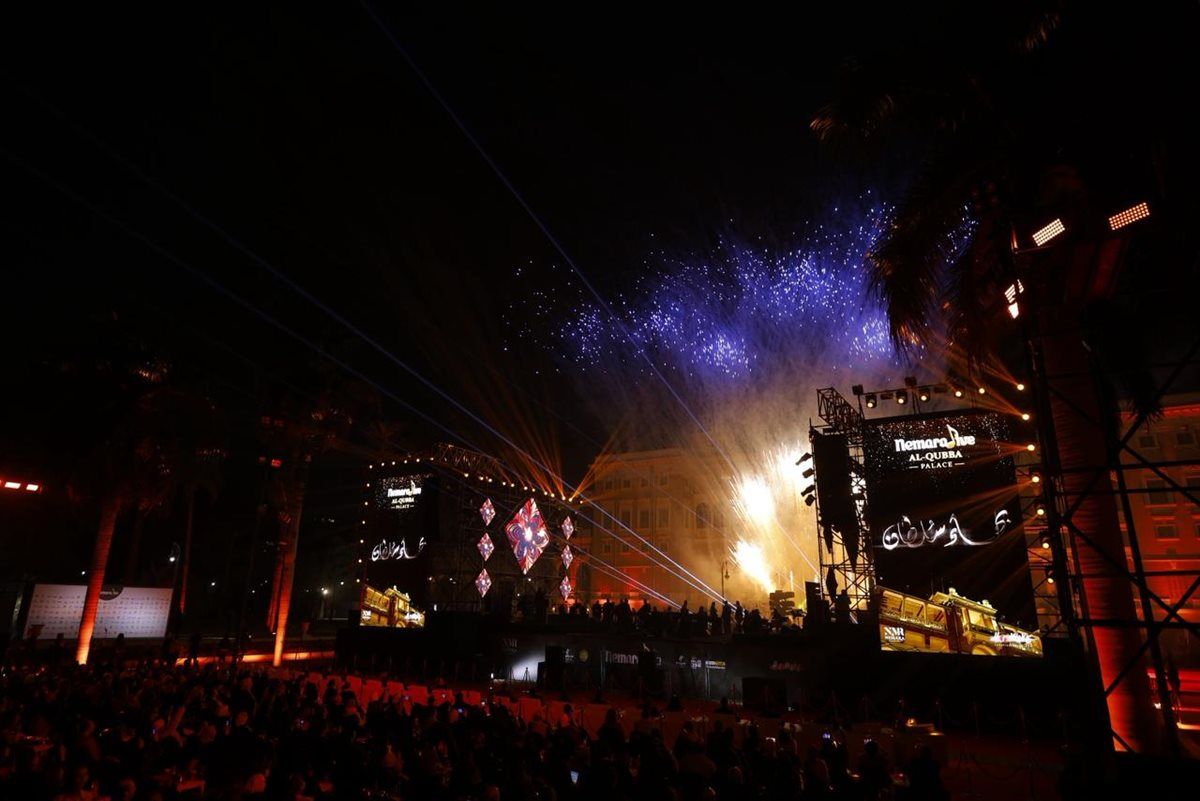 بالصور... امال ماهر وبهاء سلطان sold out في حفل "nemara live" بقصر القبة