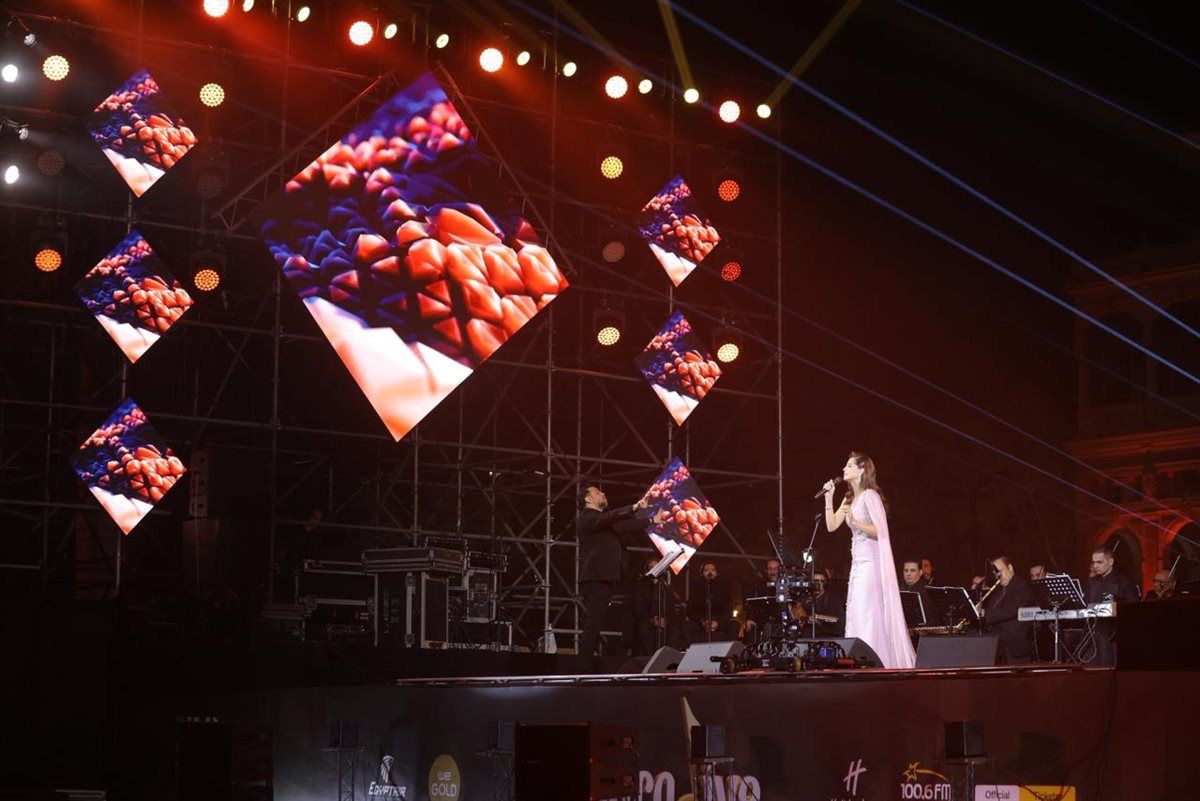 بالصور... امال ماهر وبهاء سلطان sold out في حفل "nemara live" بقصر القبة