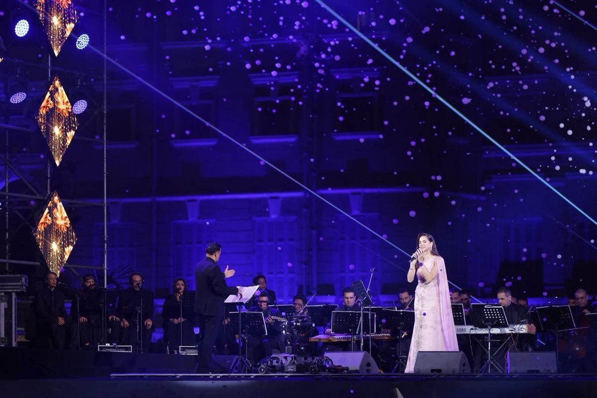 بالصور... امال ماهر وبهاء سلطان sold out في حفل "nemara live" بقصر القبة