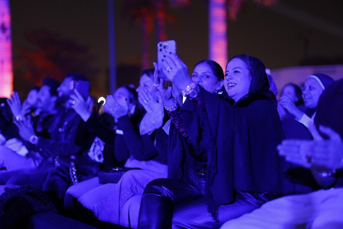 بالصور... امال ماهر وبهاء سلطان sold out في حفل "nemara live" بقصر القبة