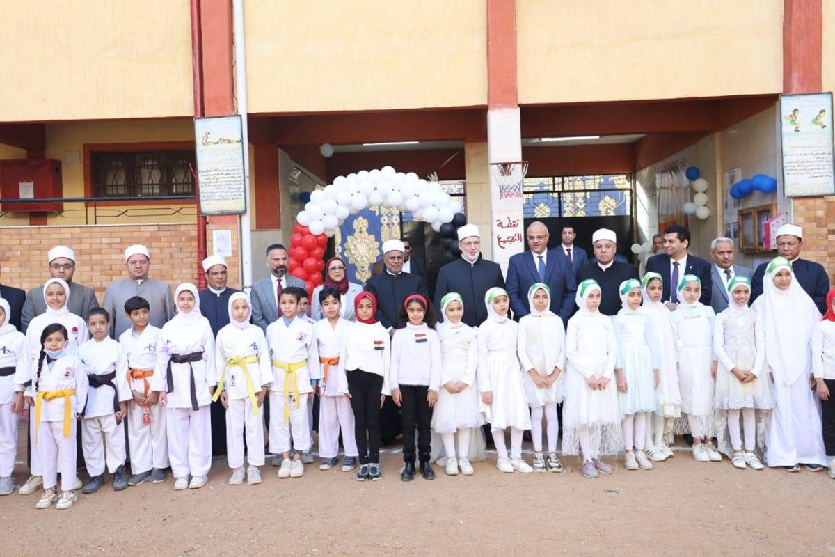 وكيل الأزهر ومحافظ القليوبية يتفقدان معهد طوخ الابتدائي