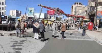 أخبار اليمن : صنعاء.. إعادة تأهيل شارع خولان