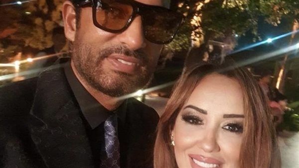 شيماء فوزي زوجة عمرو سعد تحتفل بعيد ميلاده