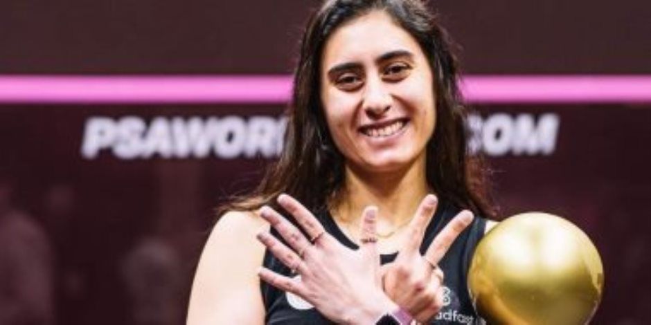 نور الشربينى تتأهل إلى ربع نهائى بطولة هونج كونج للاسكواش