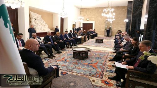 الرئيس اللبناني: لا نريد الحرب وحصر السلاح بيد الجيش