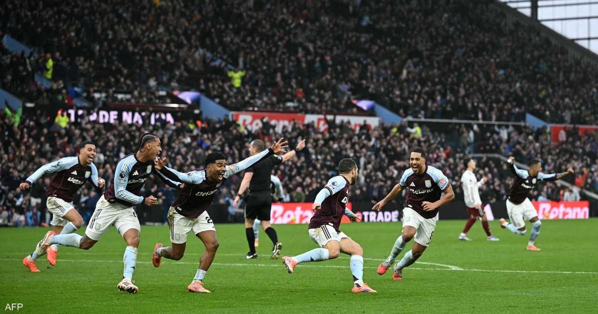 العالم اليوم - أستون فيلا يسقط أرسنال بثنائية في الدوري الإنجليزي