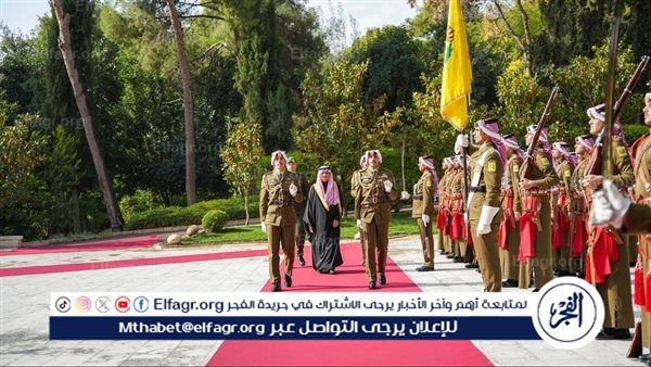 الأمير منصور بن خالد بن فرحان يقدم أوراق اعتماده لملك الأردن