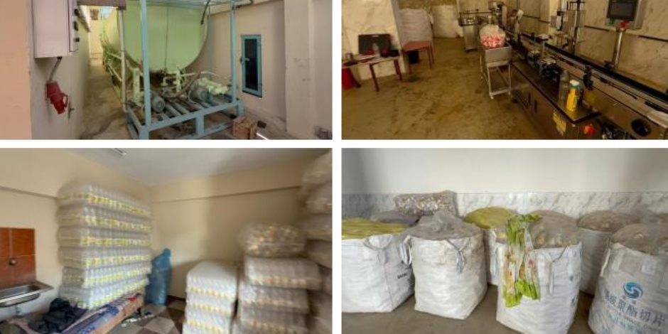 ضبط 16 طن زيت طعام مجهولة المصدر فى حملة على 5 مصانع مرخصة بـ3 محافظات