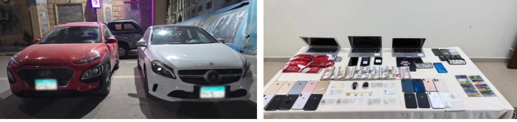 القبض على عناصر عصابة إلكترونية أدارت منصة "H&S" واستولت على أموال الضحايا