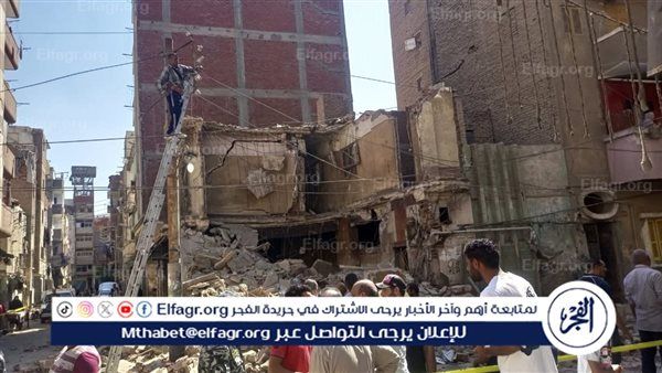 إصابة 7 عمال في سقوط صبّة خرسانية داخل مبنى تحت الإنشاء ببنها