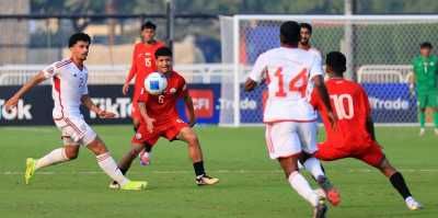 أولمبي اليمن يخسر أمام الإمارات بثلاثية