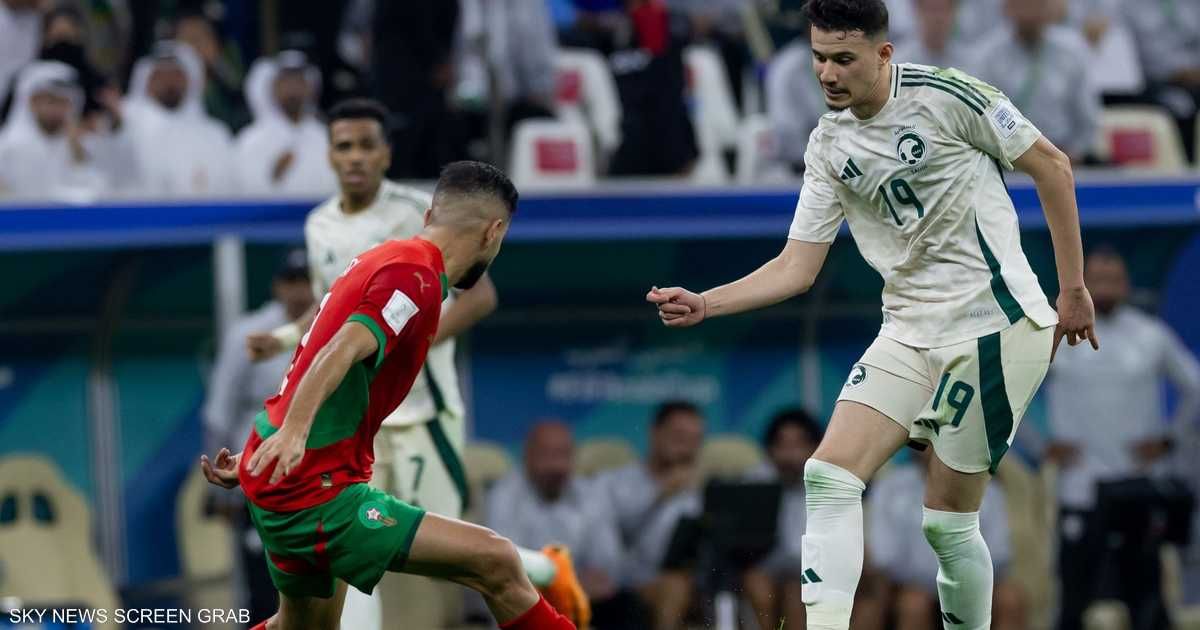 العالم اليوم - المغرب يهزم السعودية ويرافقها إلى ربع نهائي كأس العرب