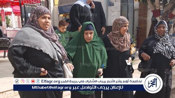 الوراق.. سيدات كبار السن يبعثن رسالة وطنية في انتخابات النواب