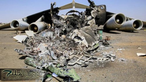 تحطم طائرة عسكرية سودانية ومقتل جميع أفراد طاقمها