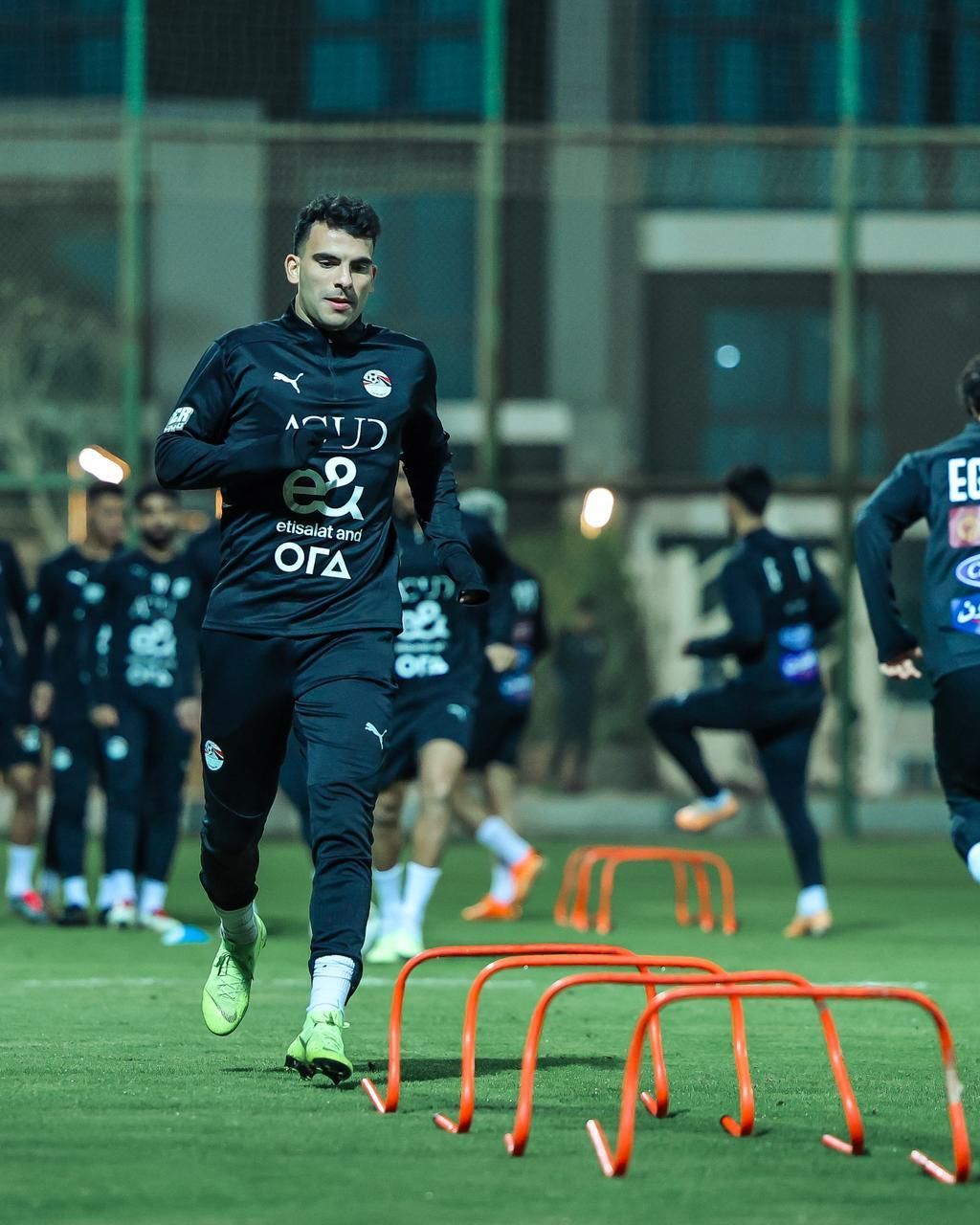 منتخب مصر يواصل مرانه استعدادا لأمم أفريقيا.. صور
