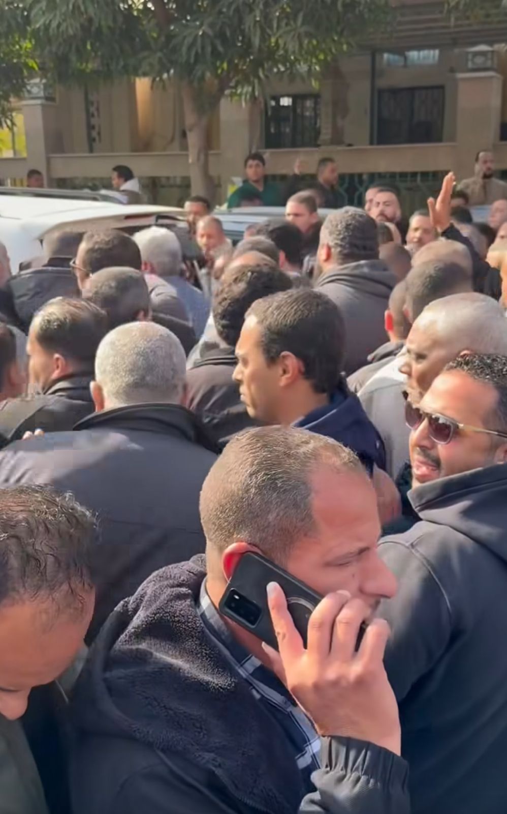 حضور شعبي مهيب يودع مرشح الإعادة في حدائق القبة أحمد جعفر.. صور