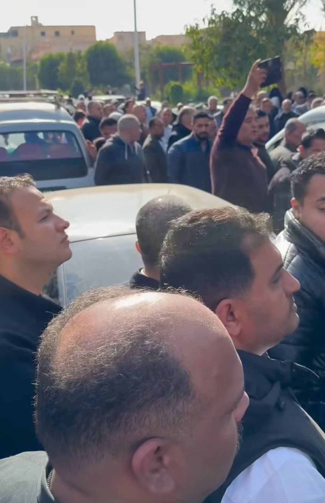 حضور شعبي مهيب يودع مرشح الإعادة في حدائق القبة أحمد جعفر.. صور