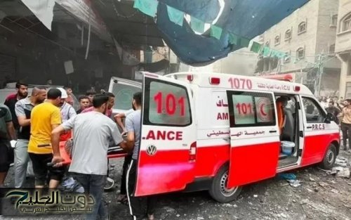 استشهاد فلسطيني جراء قصف وسط غزة