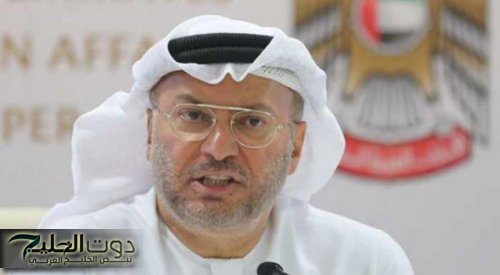 قرقاش: يجب وضع حد لأهوال الحرب الأهلية في السودان