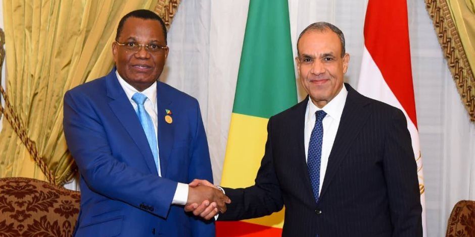 وزير الخارجية يلتقي وزير خارجية جمهورية الكونجو لبحث تعزيز التعاون الثنائي