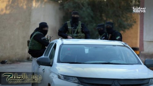 القبض على خلية إرهابية تابعة لداعش بداريا السورية