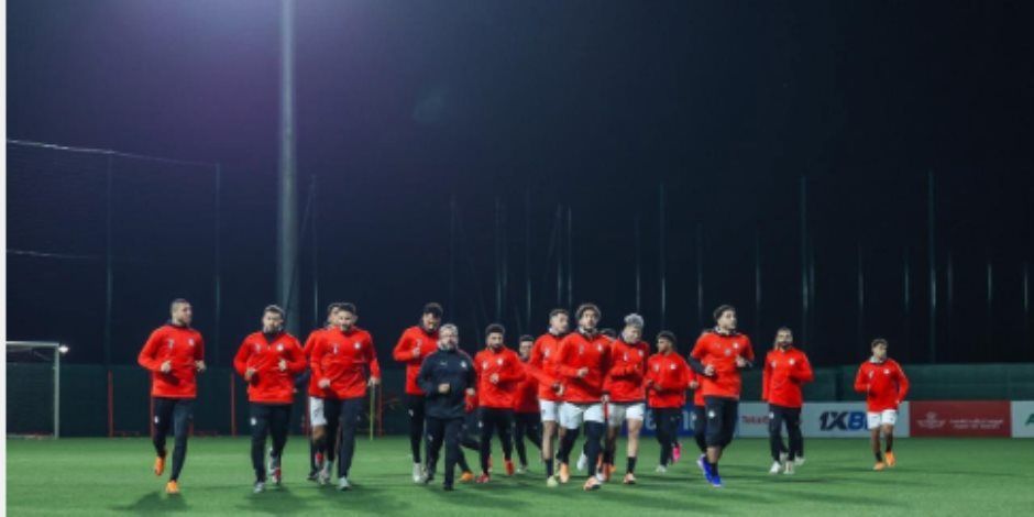 منتخب مصر يختتم تدريباته استعدادا لمواجهة زيمبابوى غدا.. صور