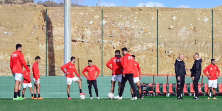منتخب الفراعنة يختتم تدريباته استعدادا لمواجهة أنجولا غدا.. صور