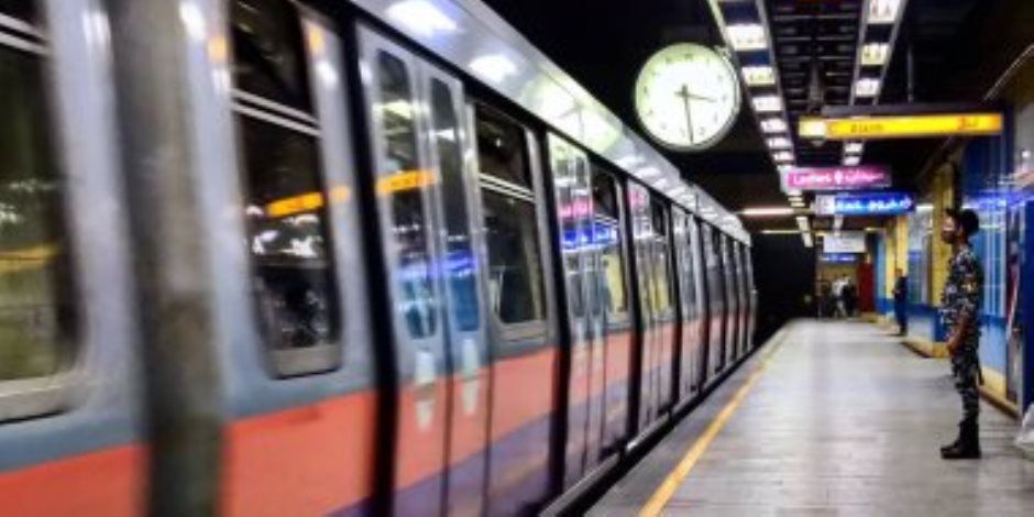 تأخير فى رحلات الخطين الأول والثانى للمترو لمدة أسبوع ​بسبب أعمال شركة المياه