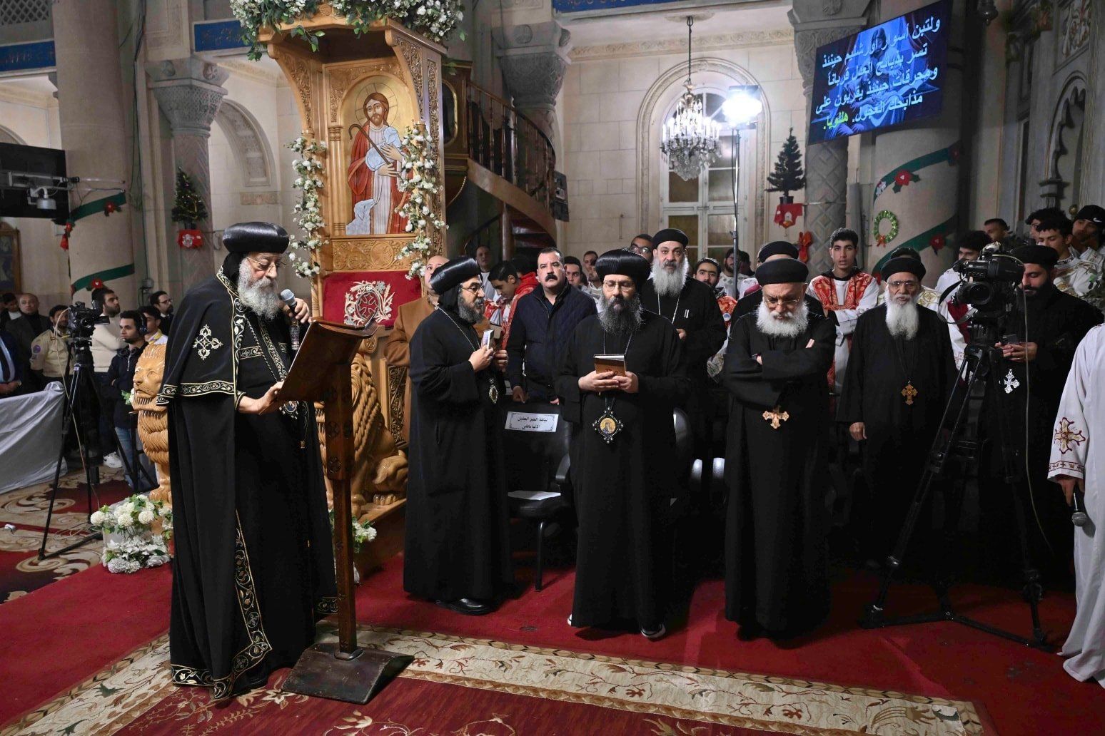 فى كلمة رأس السنة بالإسكندرية.. البابا تواضروس: ليجعل الله العام الجديد عام الشبع والبركة والحماية والطمأنينة