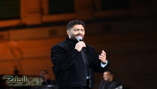 تامر حسني يوجه رسالة لجمهوره