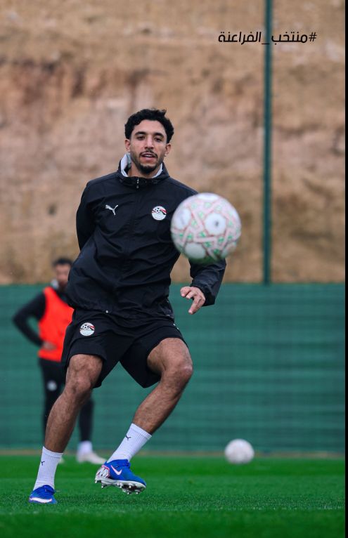 منتخب الفراعنة يخوض مرانه الرئيسى استعدادا لمواجهة بنين فى أمم أفريقيا (صور)