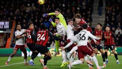 أرسنال يحبط بورنموث ويعزز الصدارة