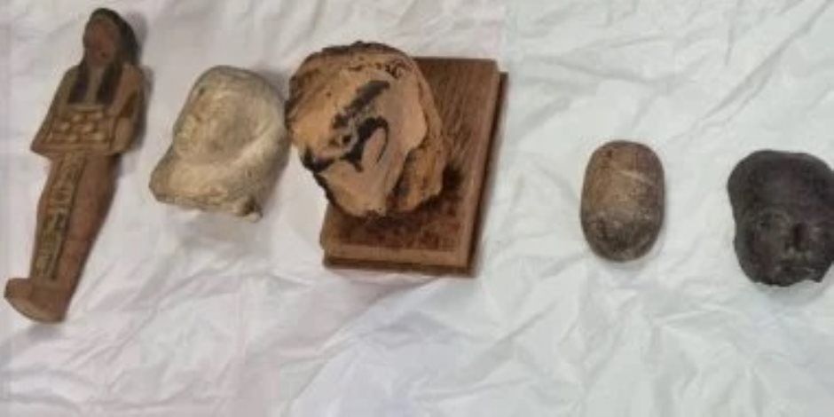 مصر تسترد 7 قطع أثرية من الولايات المتحدة الأمريكية.. صورة