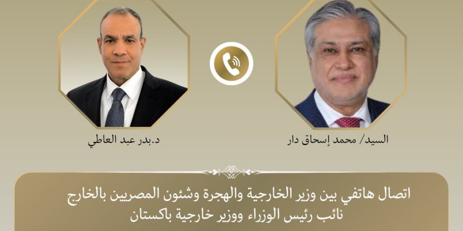 مصر وباكستان يناقشان التطورات في اليمن.. ويؤكدان على أهمية التهدئة وخفض التصعيد وإعلاء الحوار والتوافق