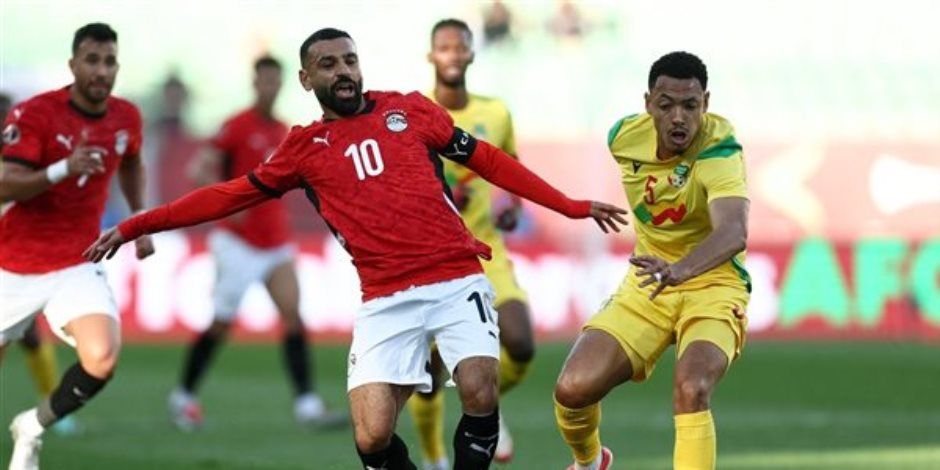 منتخب الفراعنة وبنين يتعادلان 1-1 ويلجآن للوقت الإضافى فى أمم افريقيا