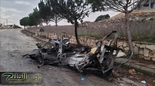 استشهاد شخص بغارة إسرائيلية استهدفت سيارة جنوبي لبنان