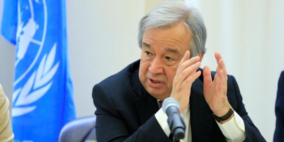 أنطونيو جوتيريش لوزير الخارجية: نثمن دور الرئيس السيسى فى دعم استقرار المنطقة