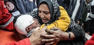 أخبار اليمن : 9 شهداء بينهم 5 أطفال في قصف على غزة