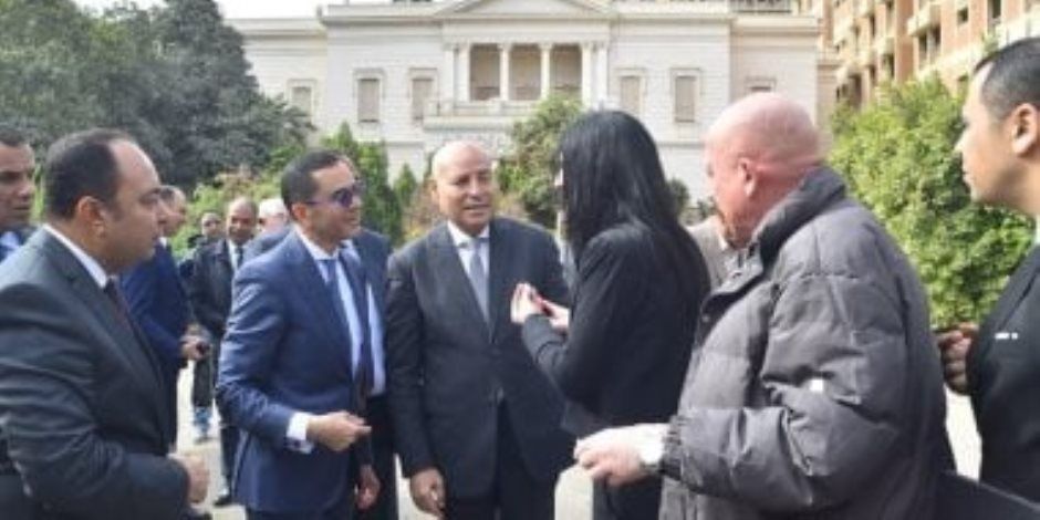 جولة تفقدية لوزير الاستثمار ومستشار رئيس الجمهورية ومحافظ القاهرة بمربع "الوزارات"