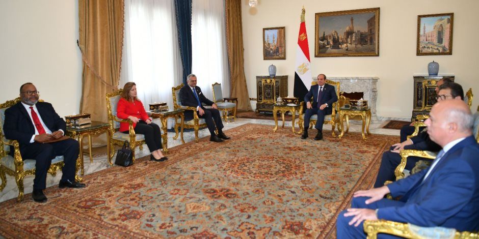 السيسي لكبير مستشاري ترامب: الأمن المائي المصري خط أحمر وقضية وجودية