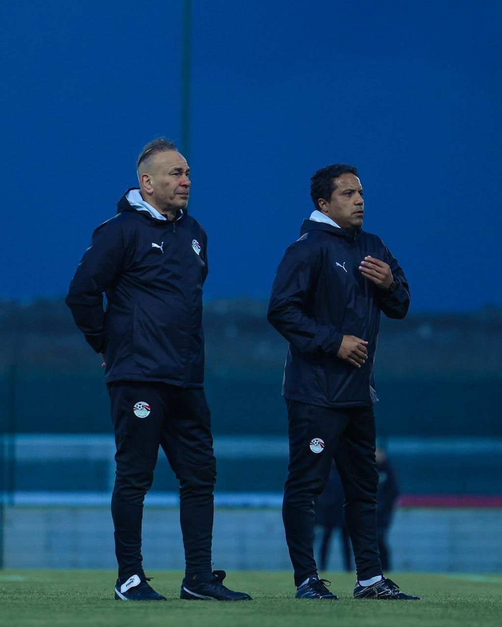 منتخب الفراعنة ينهى تدريباته بطنجة استعدادا لمواجهة السنغال غدا.. صور