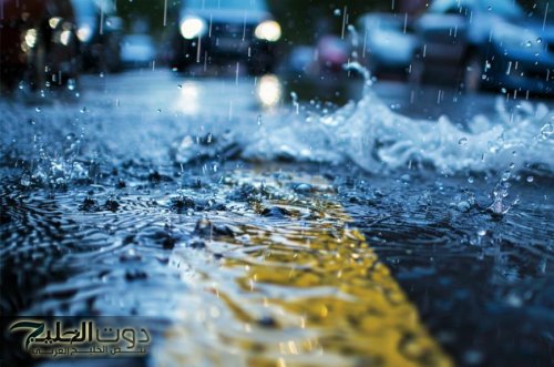 بلدية النسيم تتعامل مع تجمعات لمياه الأمطار