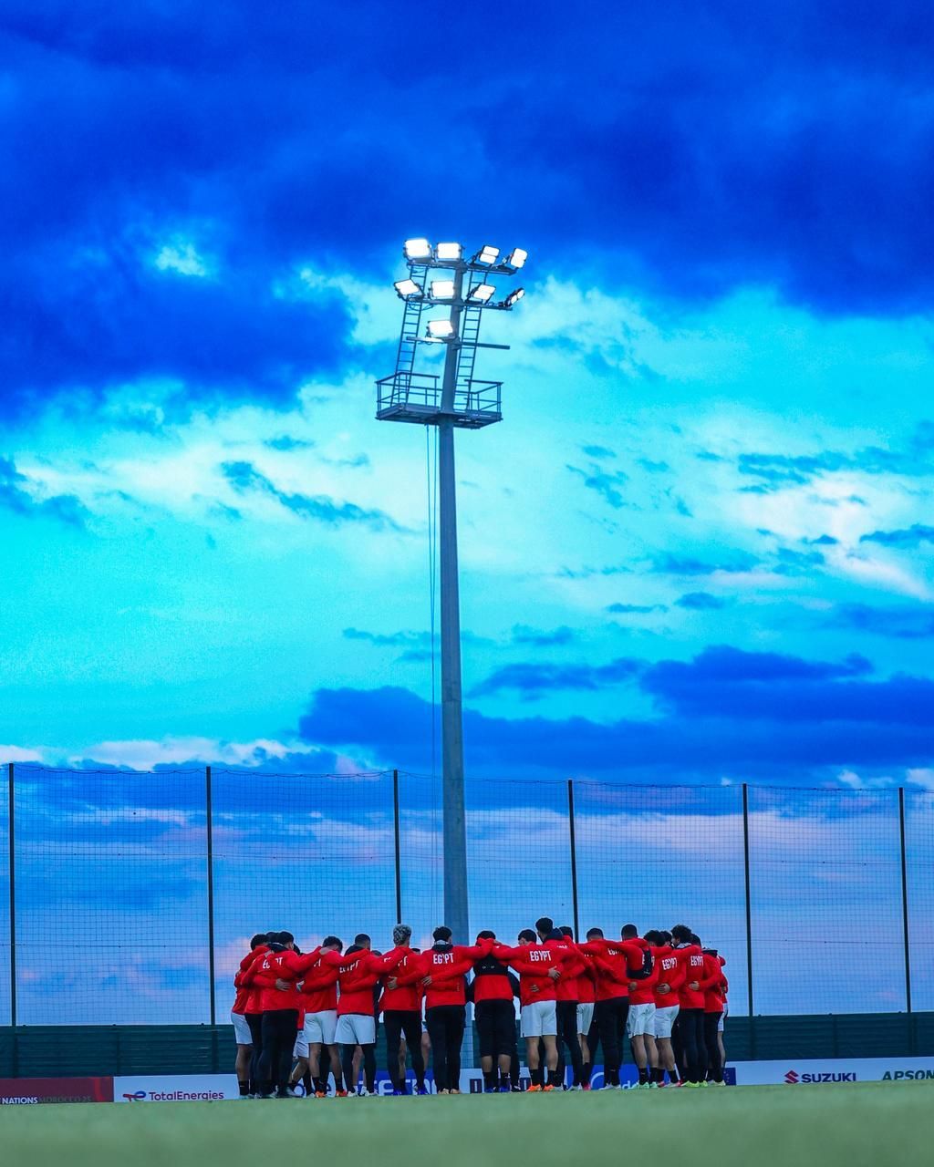 منتخب الفراعنة ينهى تدريباته بطنجة استعدادا لمواجهة السنغال غدا.. صور